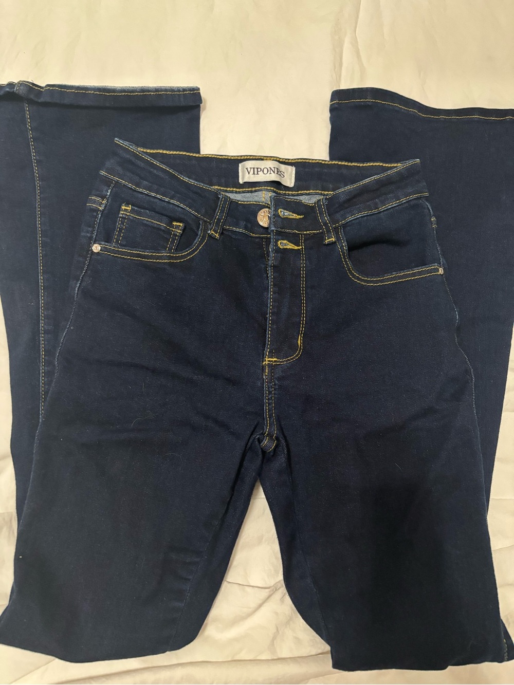 Women's Dark Blue Stretch Jeans
